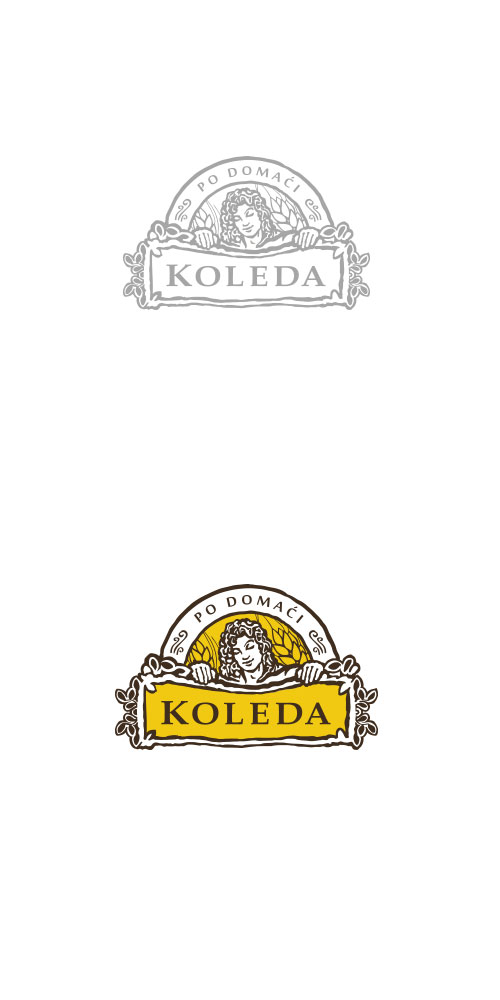 Koleda - Logo-Design und gestaltung der visuellen Identität - Bernardić studio